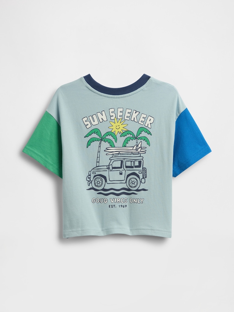 Baby & Toddler Oversized Graphic T-Shirt