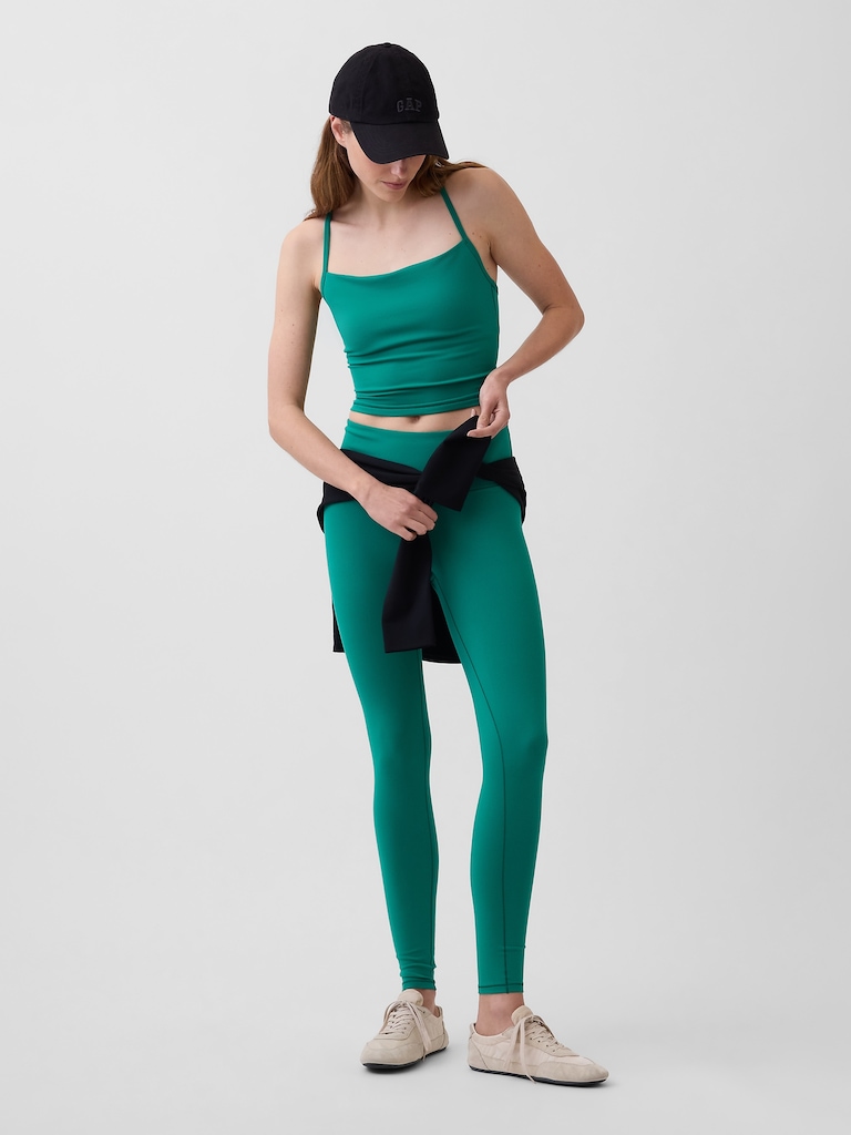 GapFit Smooth Racerback Crop Tank Top