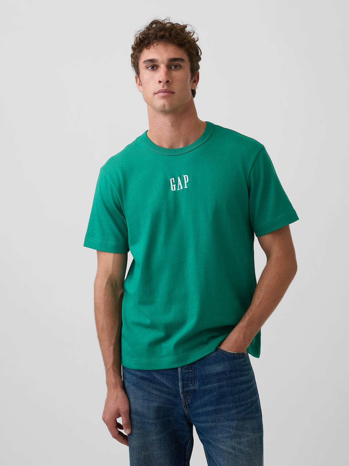 Adult Heavyweight Relaxed Logo T-Shirt
