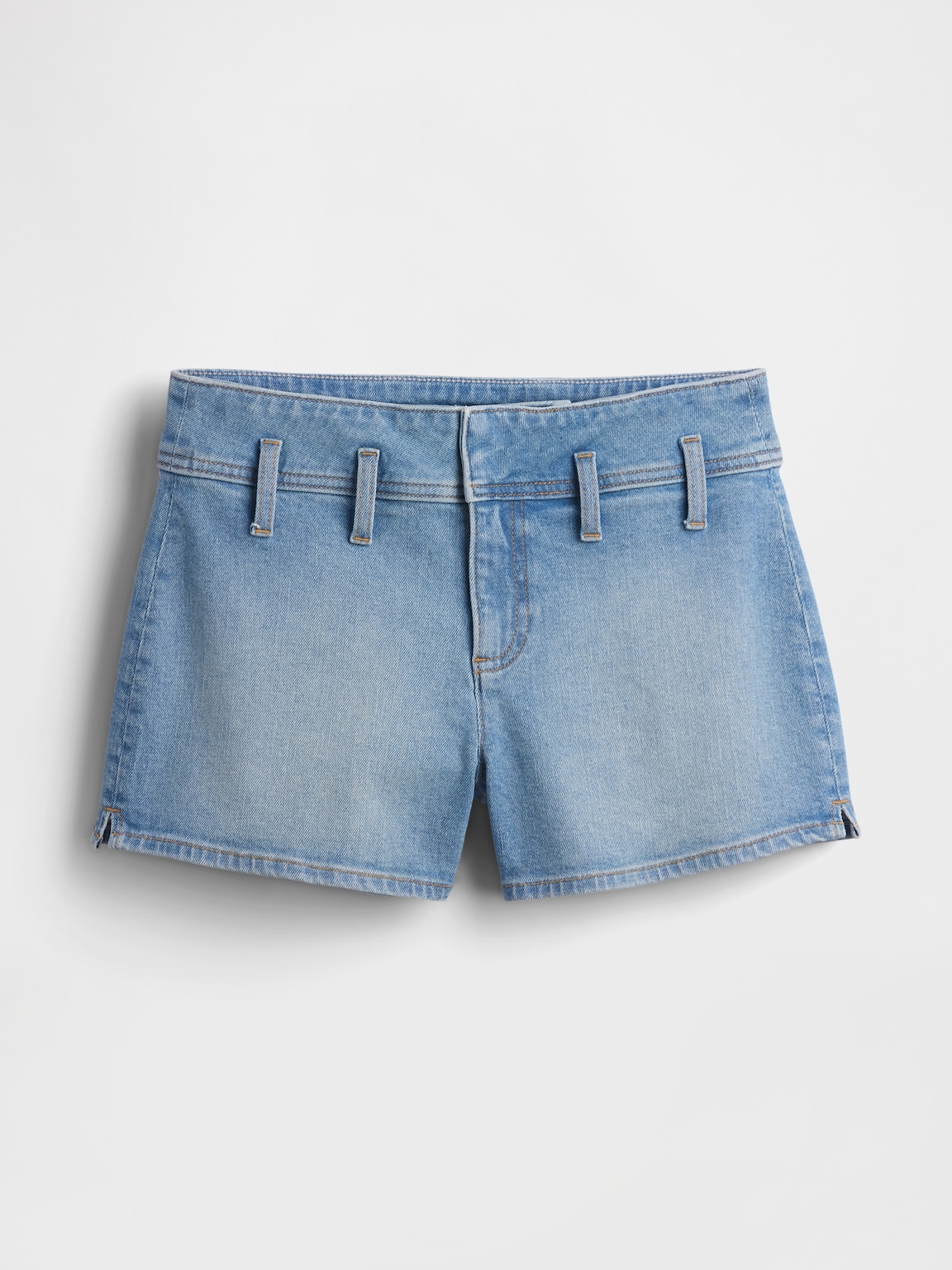 3" Low Rise Denim Shorts