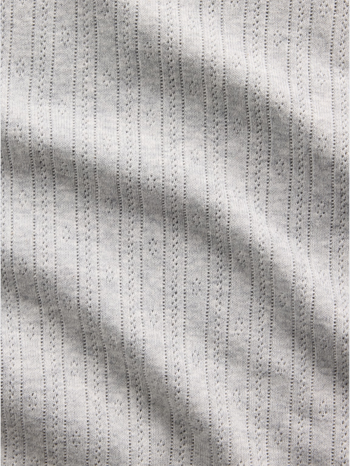 Pointelle Crewneck T-Shirt