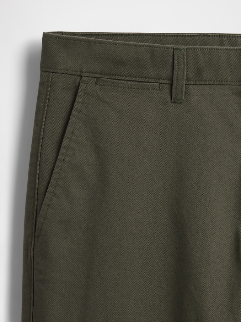 Modern Straight Khakis
