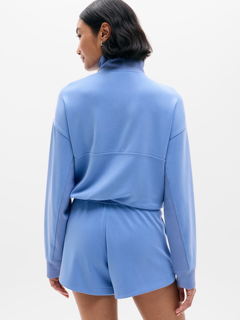 Seasoft Rib 1/4 Zip Popover