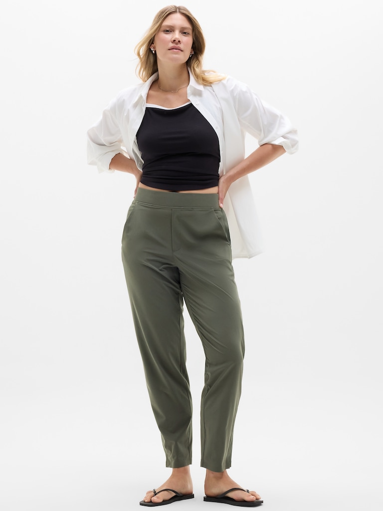 Brooklyn Mid Rise Ankle Pant