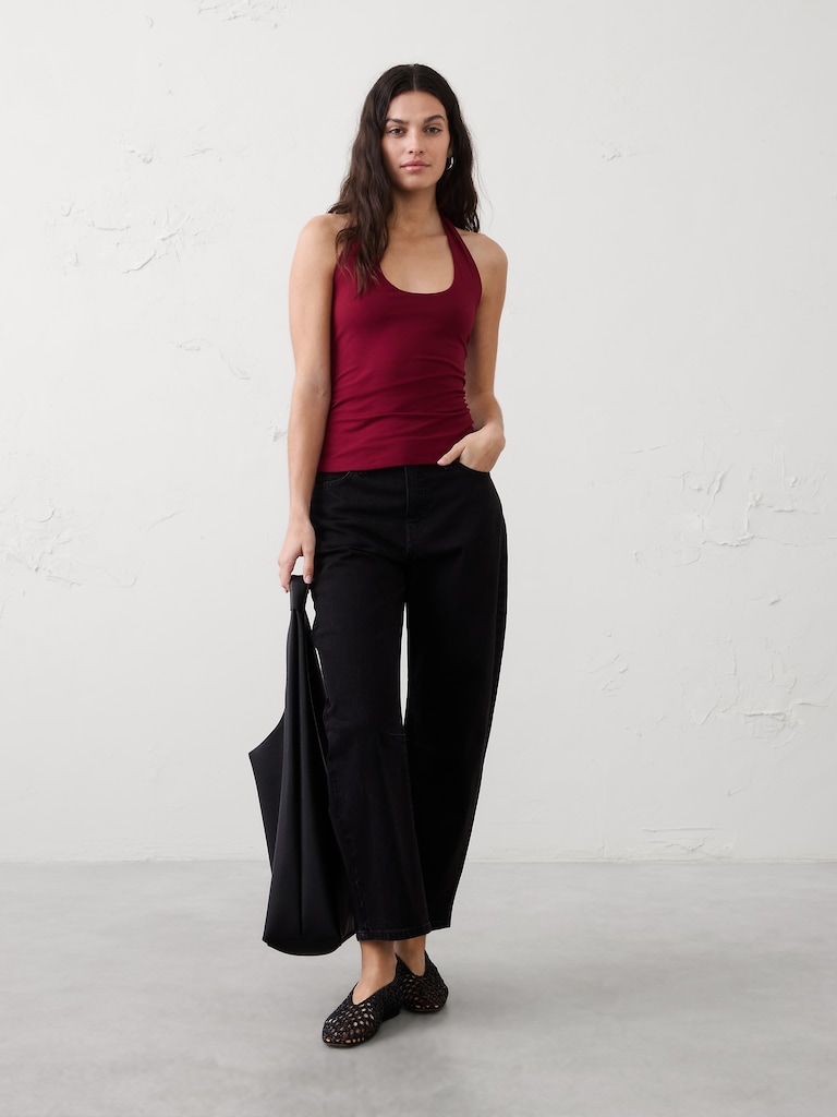 Soft Stretch Halter Top