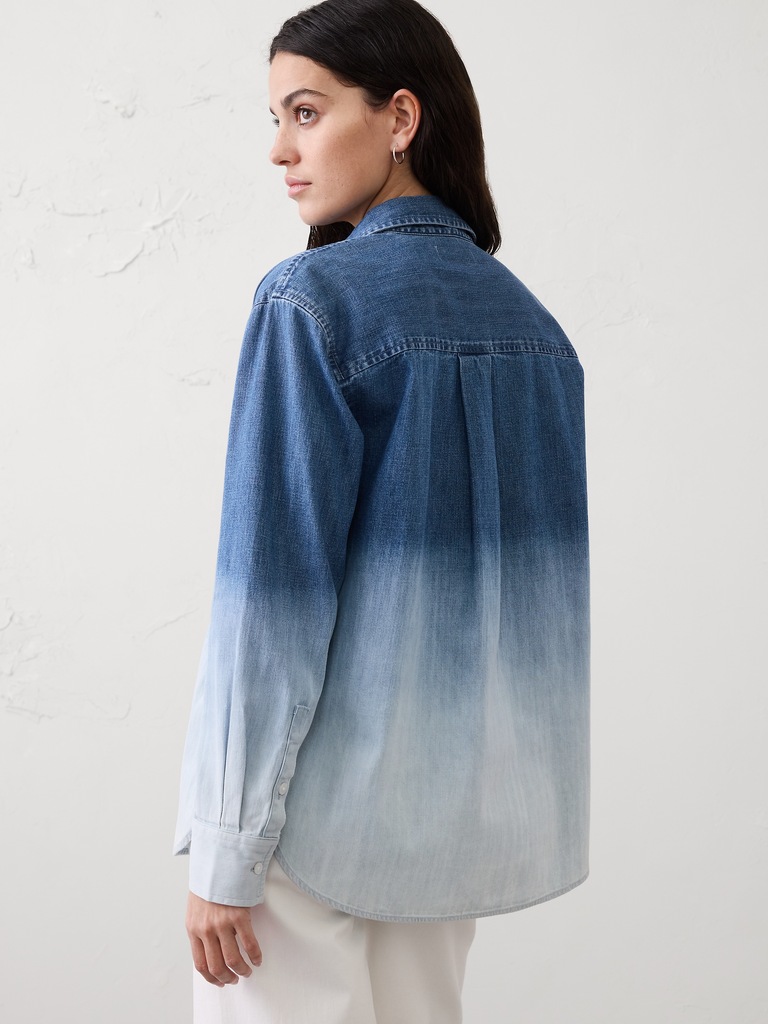 Ombre Denim Shirt