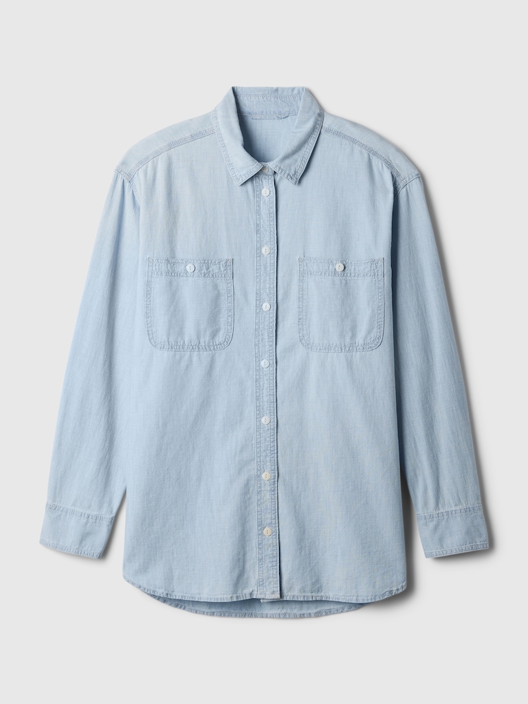 Denim Big Shirt