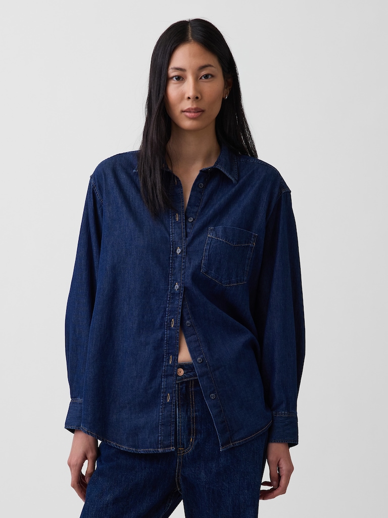 Denim Big Shirt