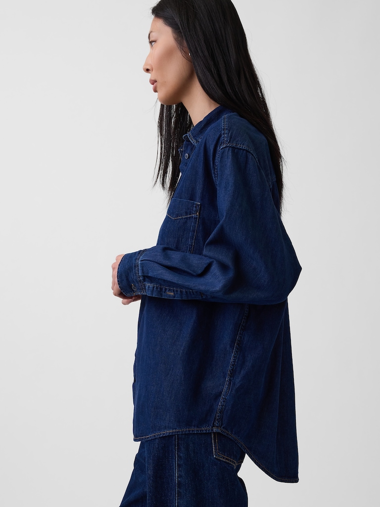 Denim Big Shirt