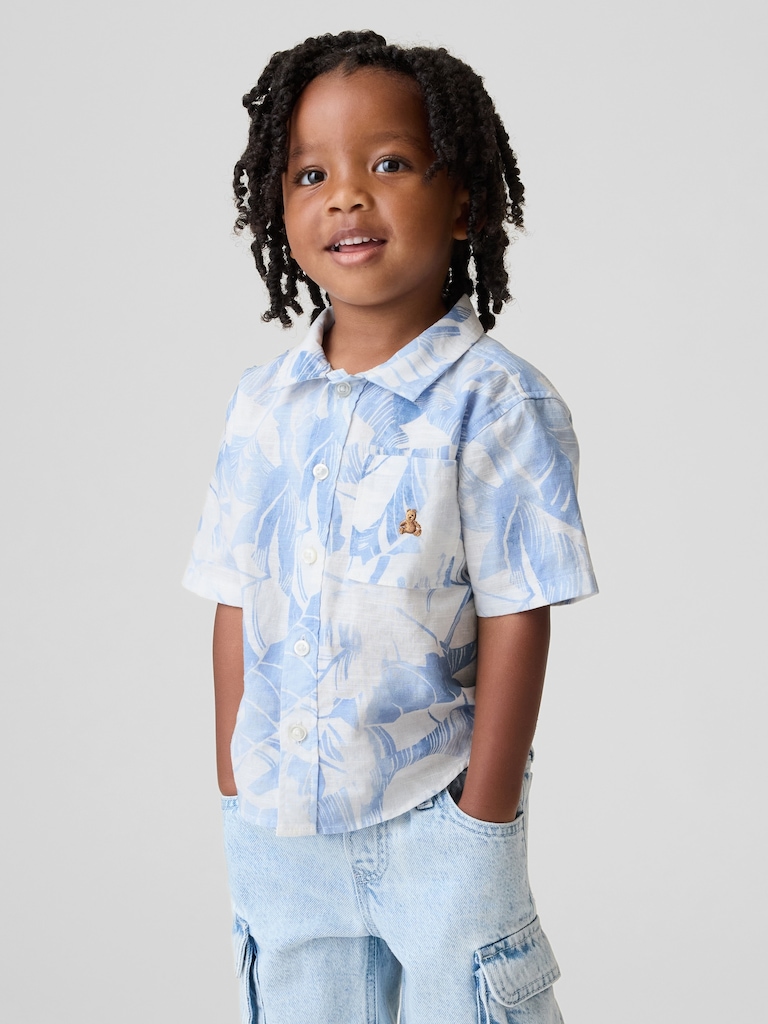 Baby & Toddler Linen-Cotton Shirt