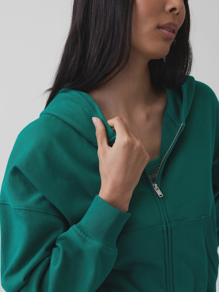 VintageSoft Terry Zip Hoodie