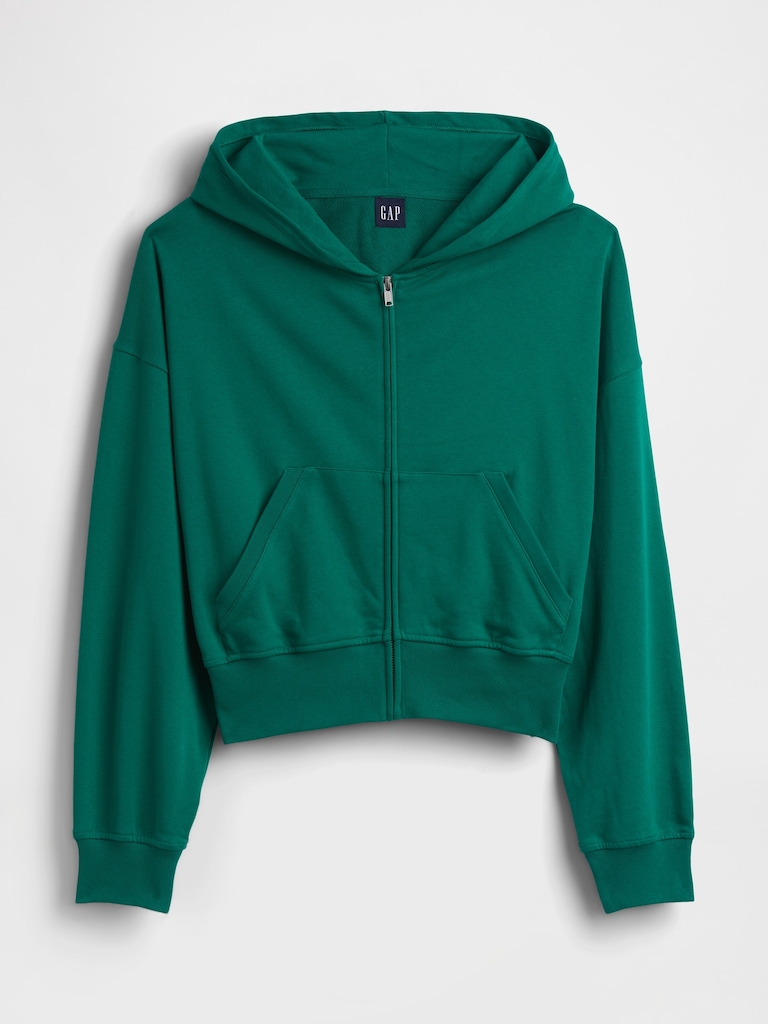 VintageSoft Terry Zip Hoodie