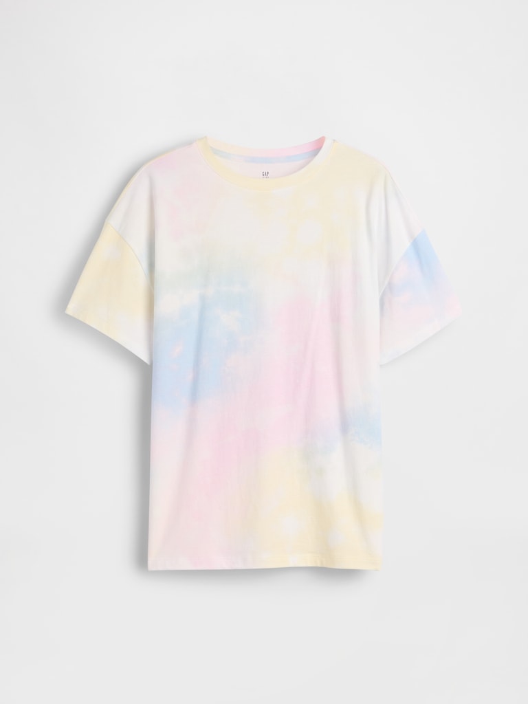Kids Tie-Dye Oversized Tunic T-Shirt