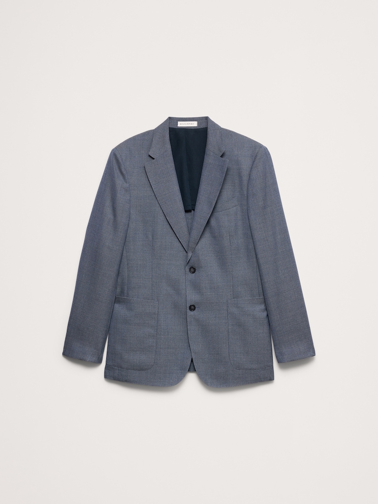 Italian Wool Ventile Suit Jacket