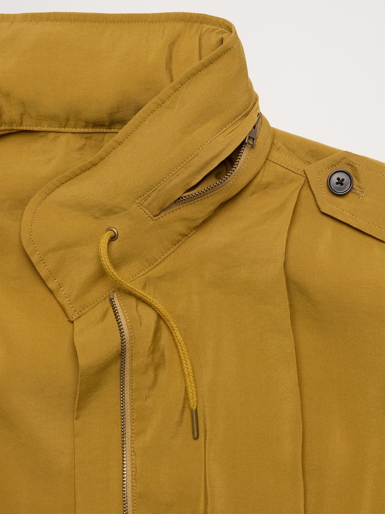 Luster Twill Utility Jacket