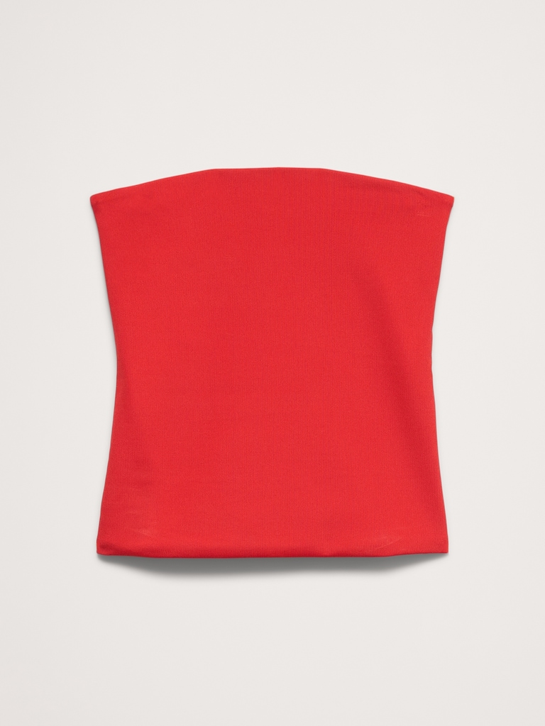 Sculpted-Stretch Tube Top