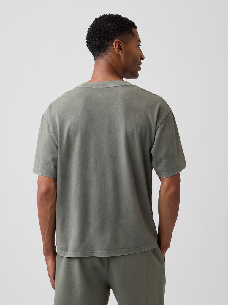 Everyday Soft Boxy Gap Logo T-Shirt