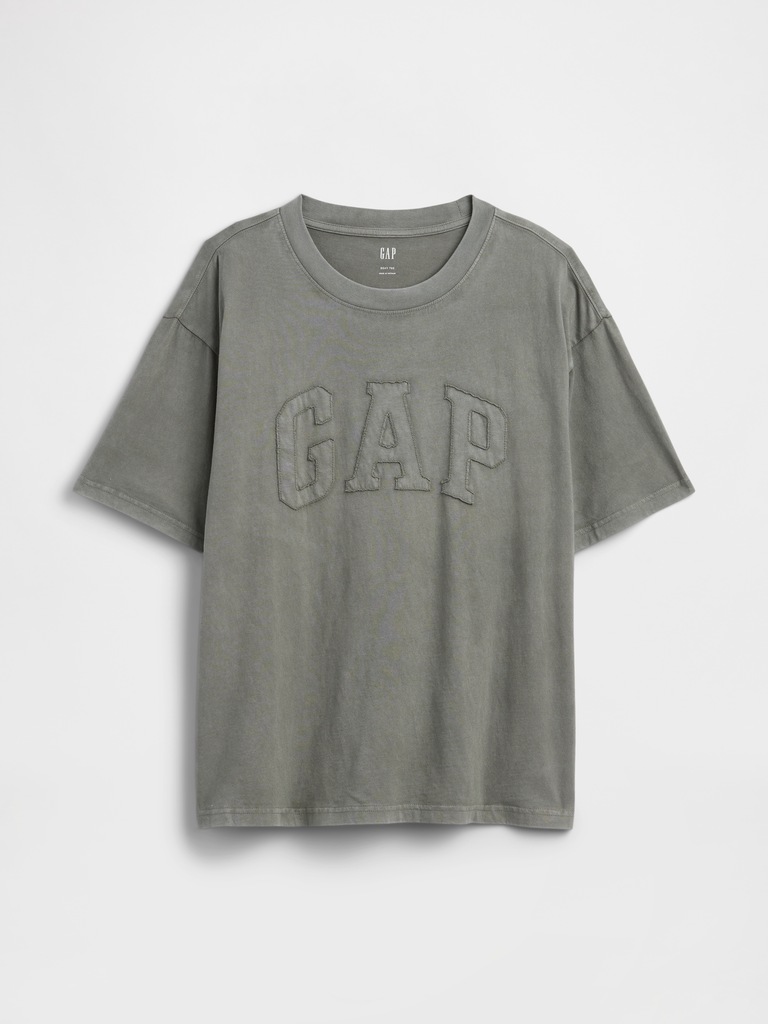 Everyday Soft Boxy Gap Logo T-Shirt