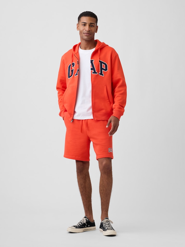 Adult Relaxed Gap Logo Zip Hoodie