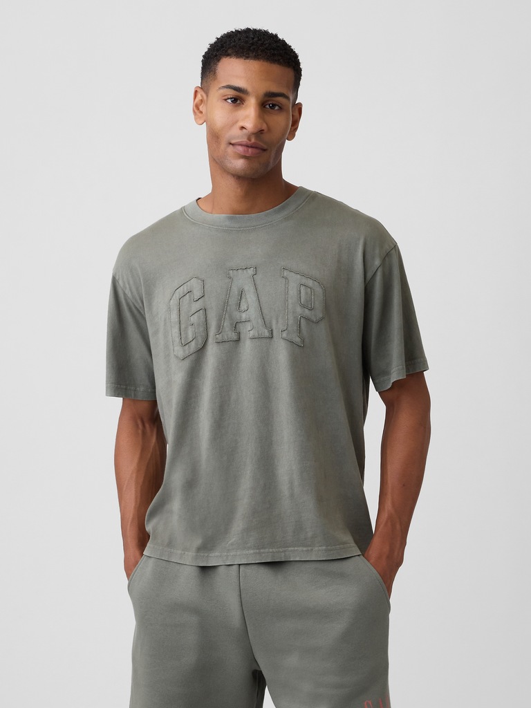 Everyday Soft Boxy Gap Logo T-Shirt