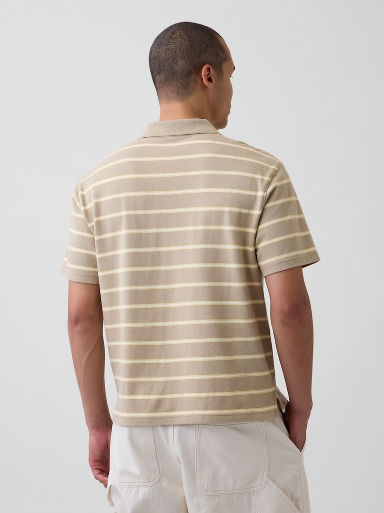 Relaxed Pique Polo