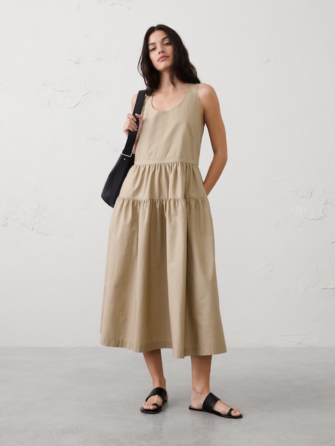 Women's Brown Dresses | Banana Republic Factory