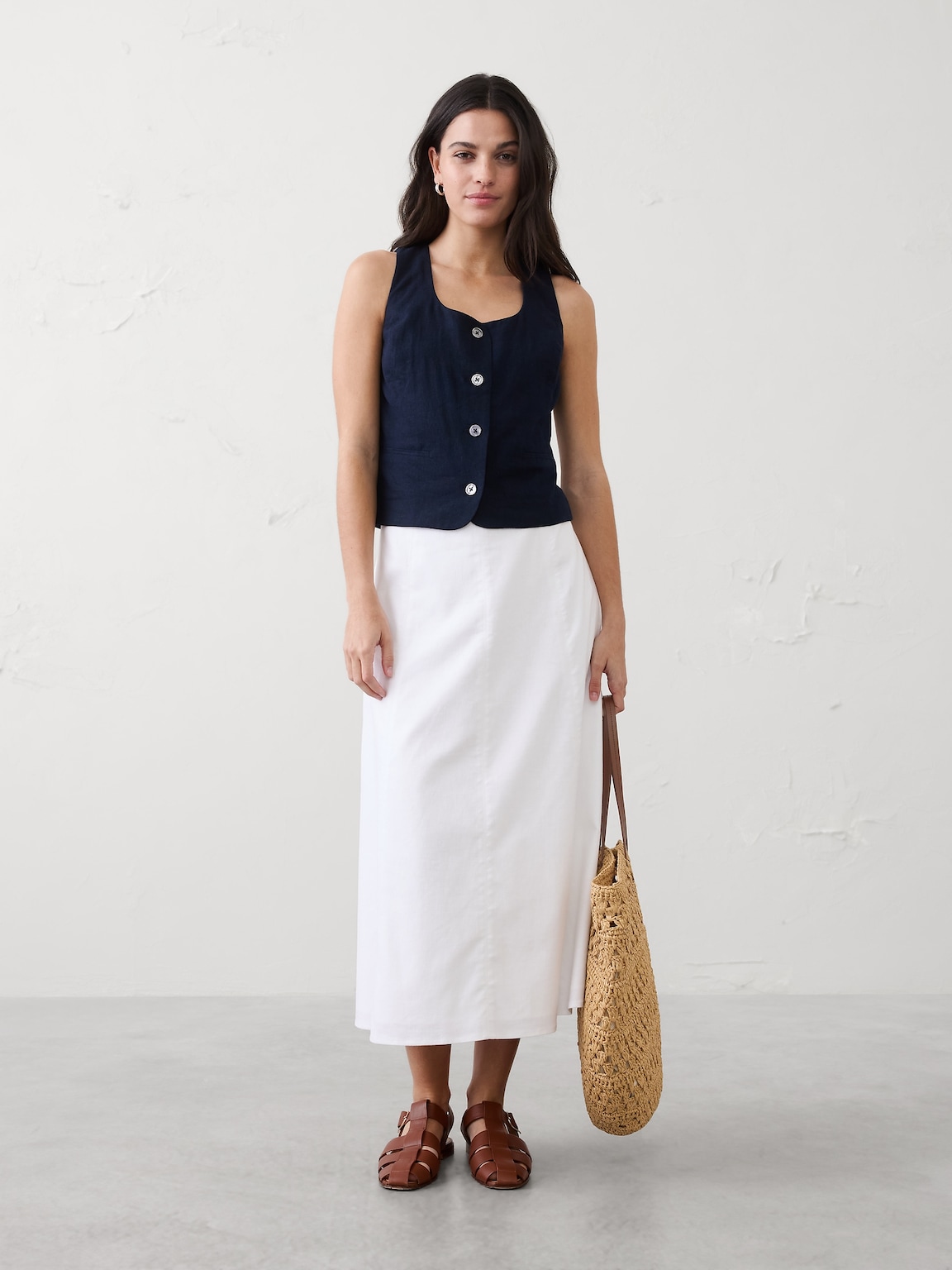 Scoop-Neck Vest