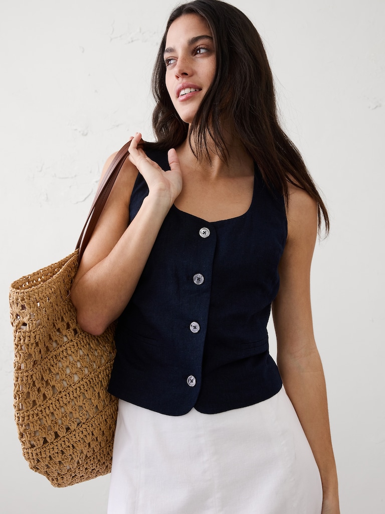 Scoop-Neck Vest