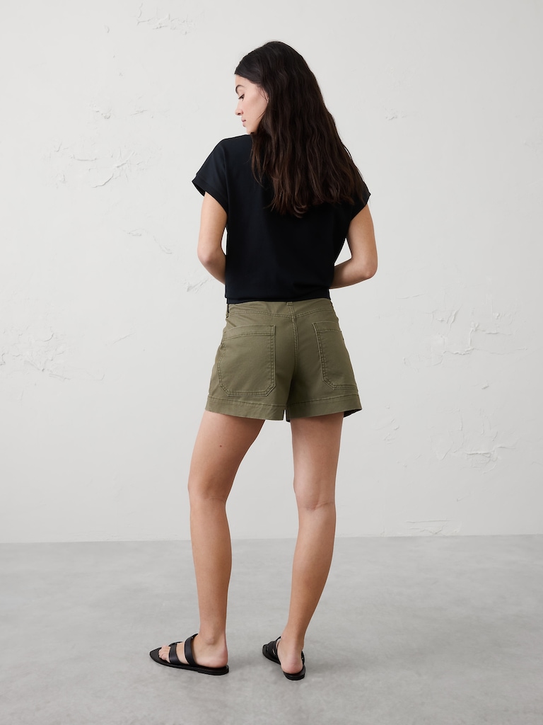 Mid-Rise Chino Short