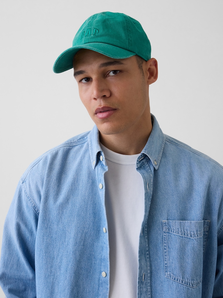 Washed Logo Baseball Hat