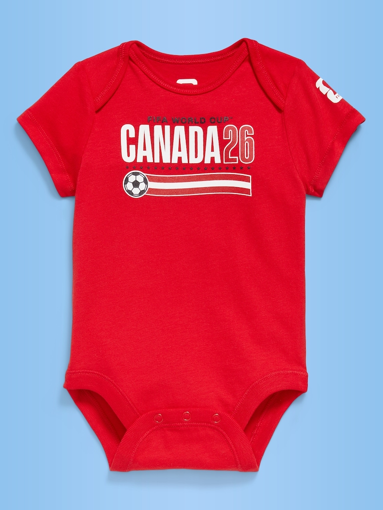 FIFA World Cup 26™ Canada Graphic Bodysuit for Baby