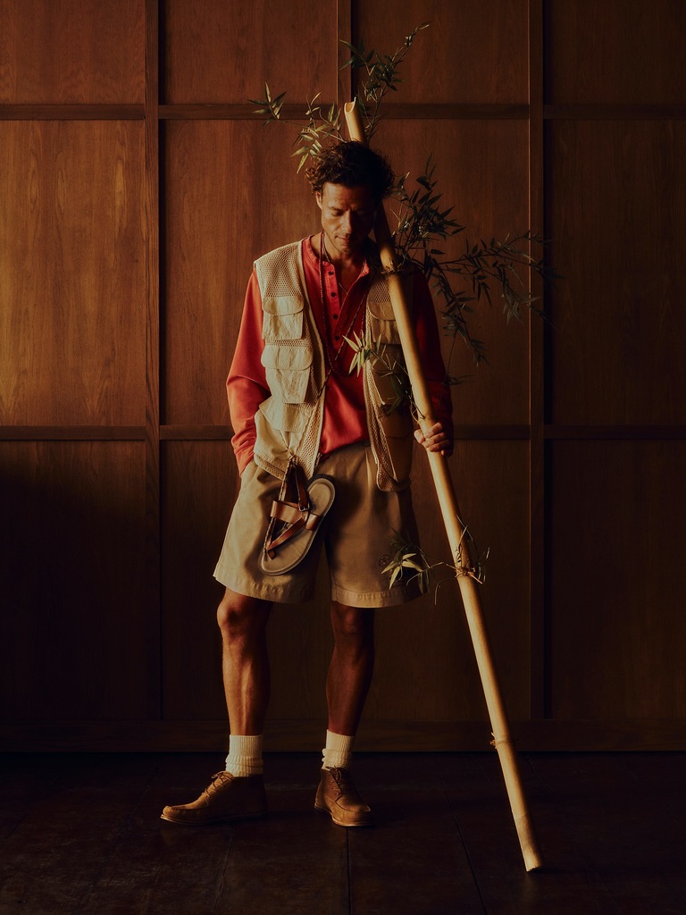 Archive Reissue Pleated Fishing Short