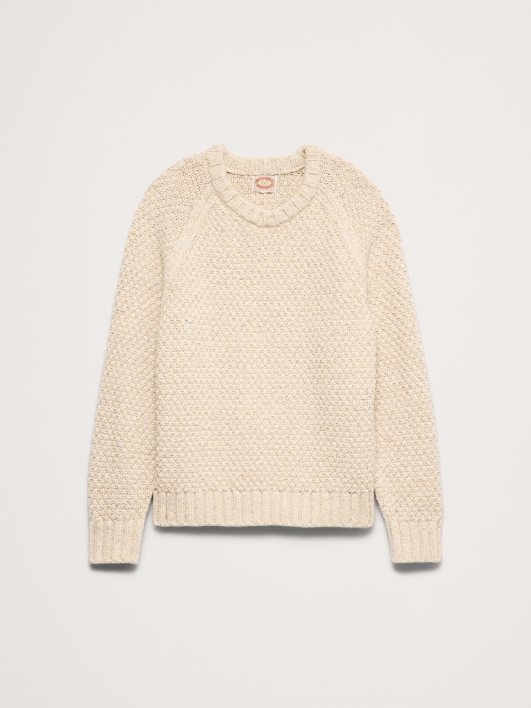 Archive Reissue Pullover Crew-Neck Sweater in Cotton-Wool Blend