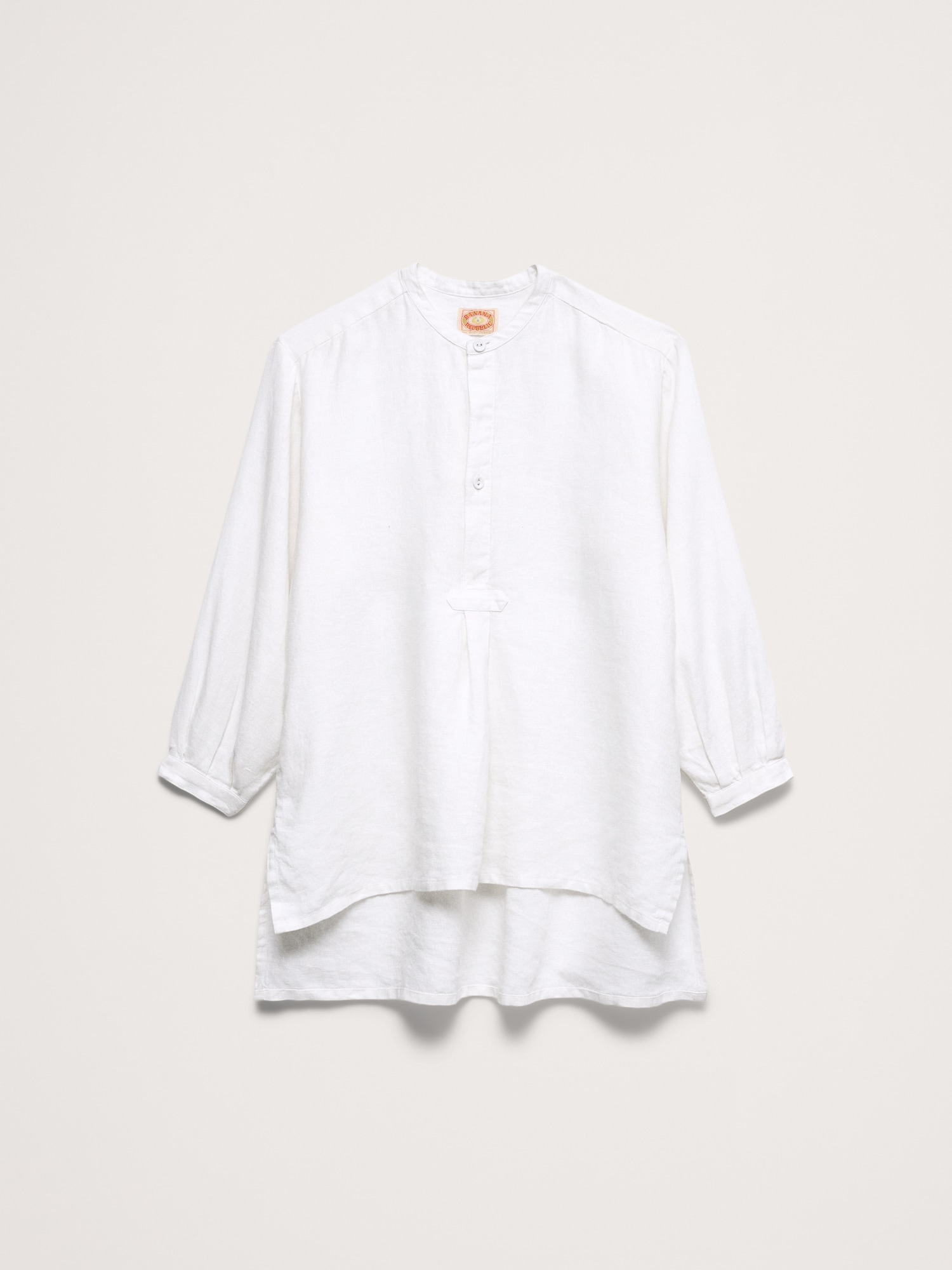 Archive Reissue Popover Shirt in Linen | Banana Republic