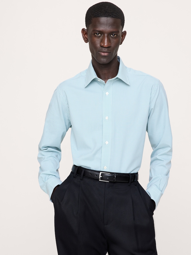 Standard-Fit Wrinkle-Resistant Dress Shirt