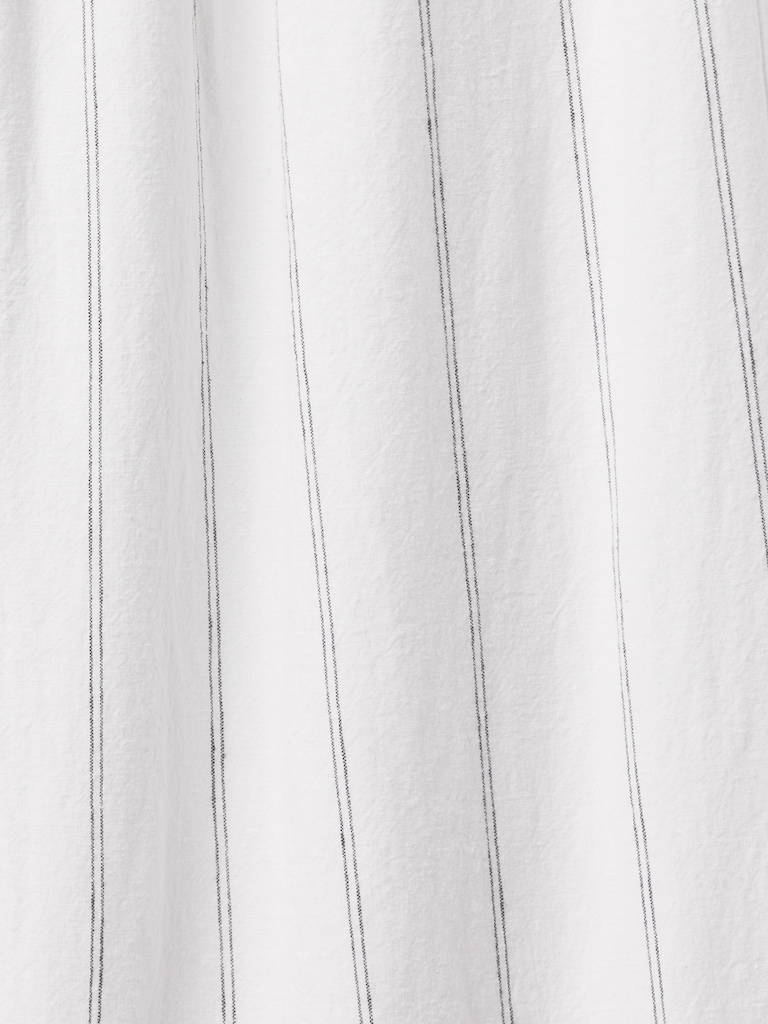 365 High Rise Linen-Blend Trousers