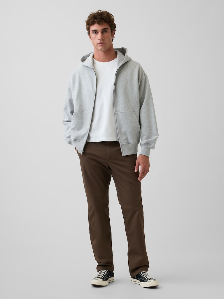 Modern Straight Khakis