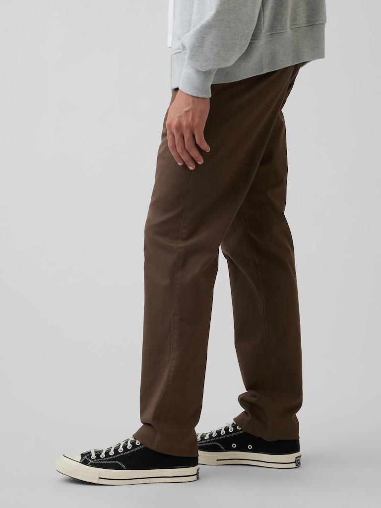 Modern Straight Khakis
