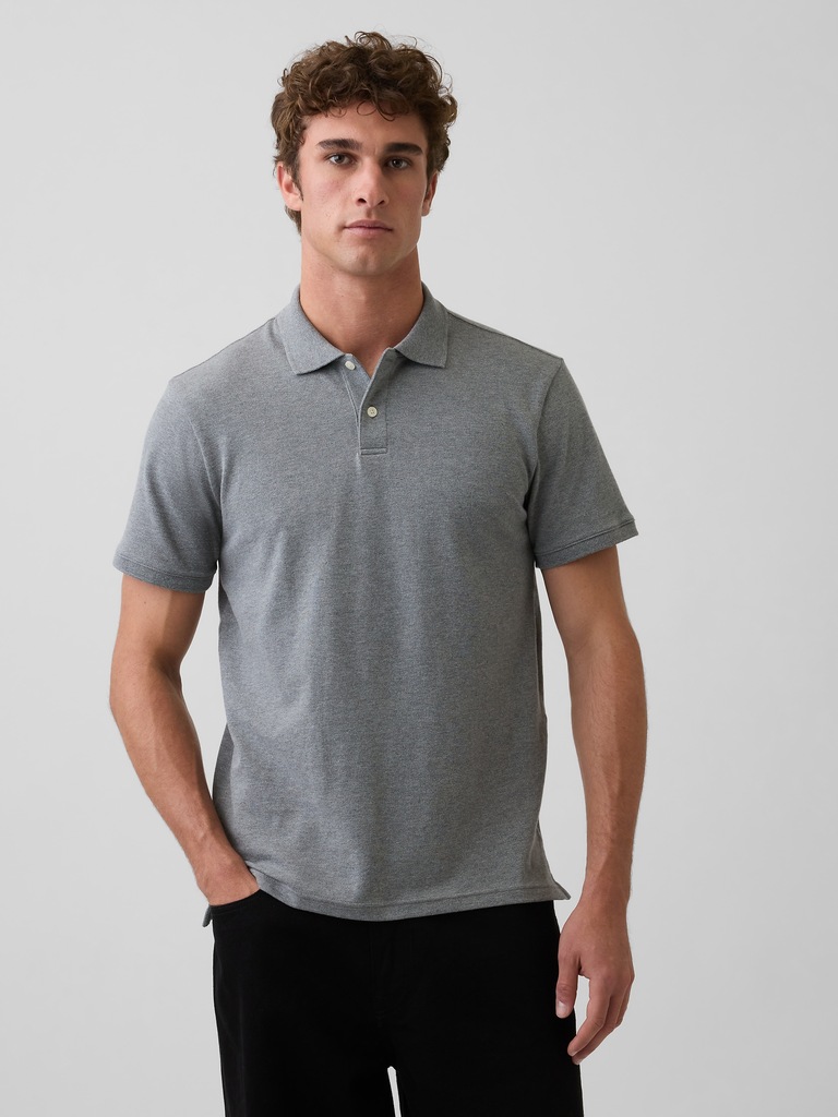 Pique Polo Shirt