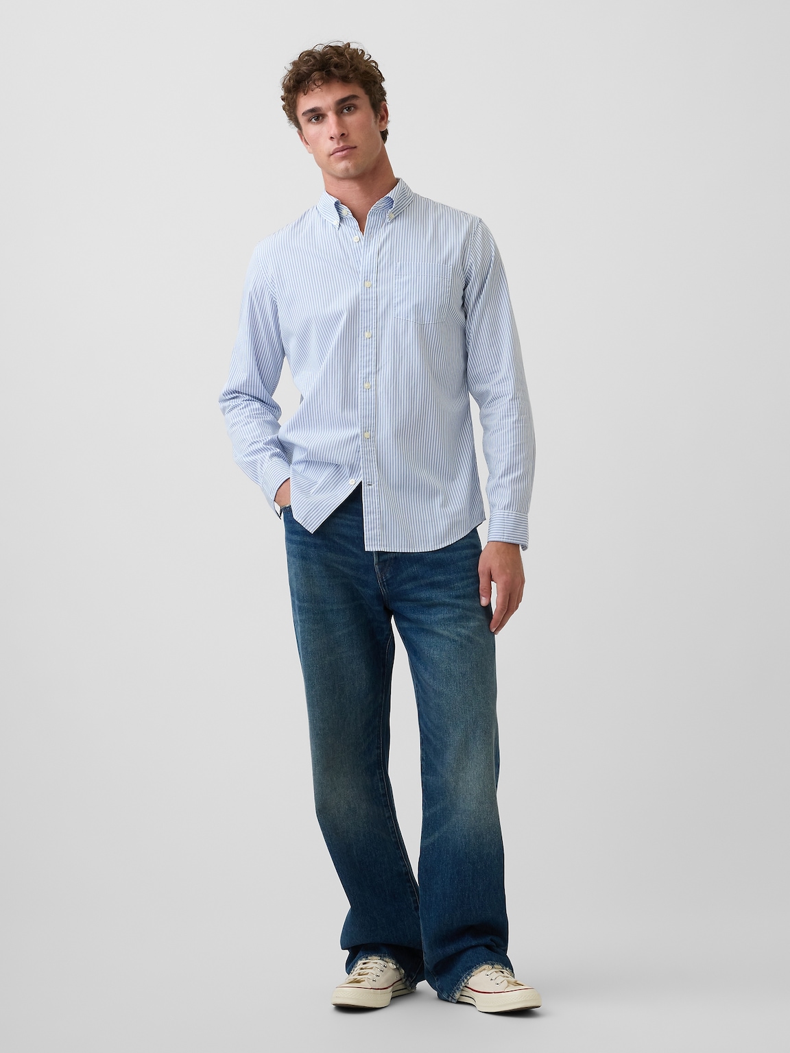 Organic Cotton Poplin Classic Shirt