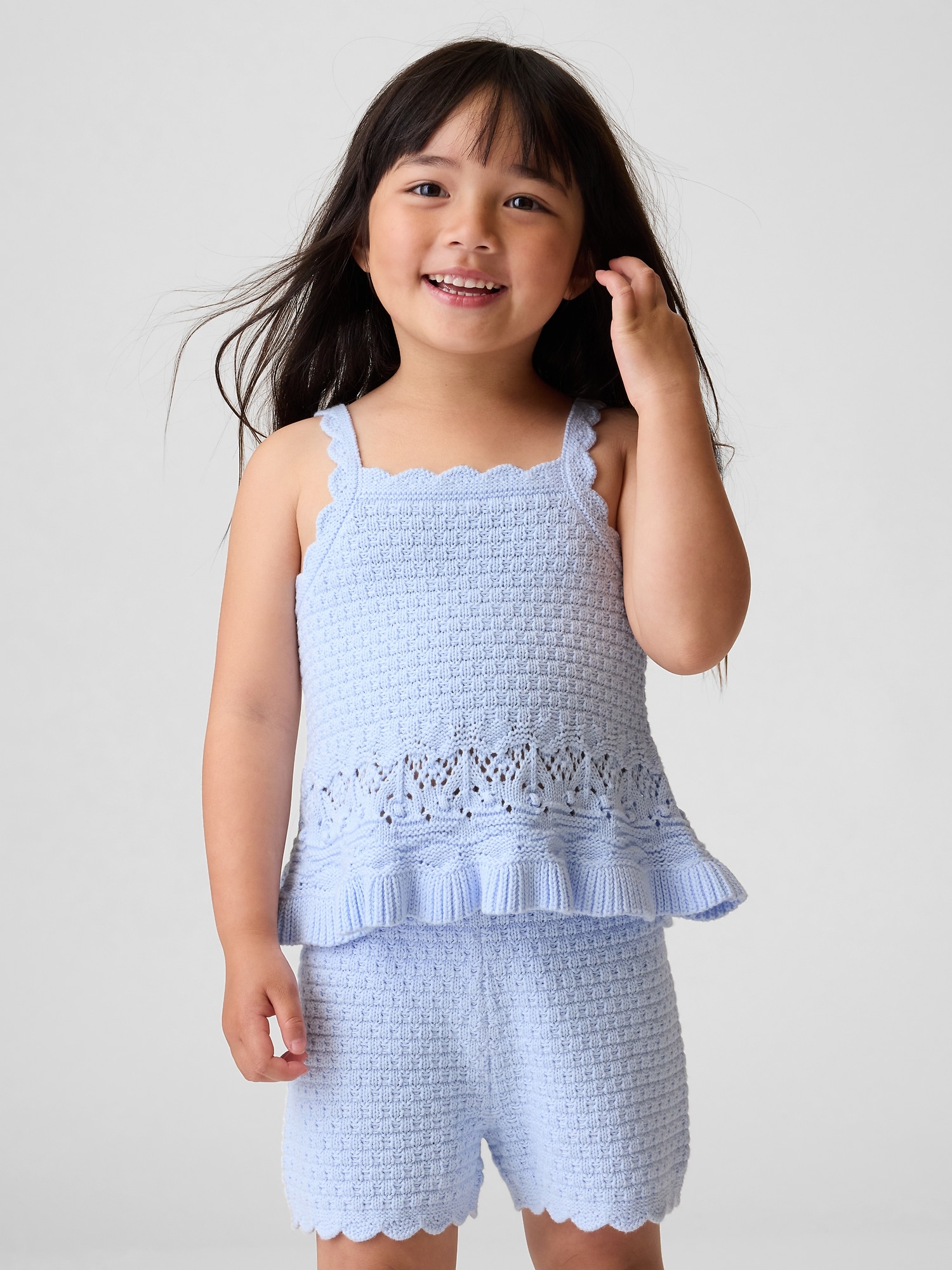 Baby & Toddler Crochet Scalloped Tank Top | Gap