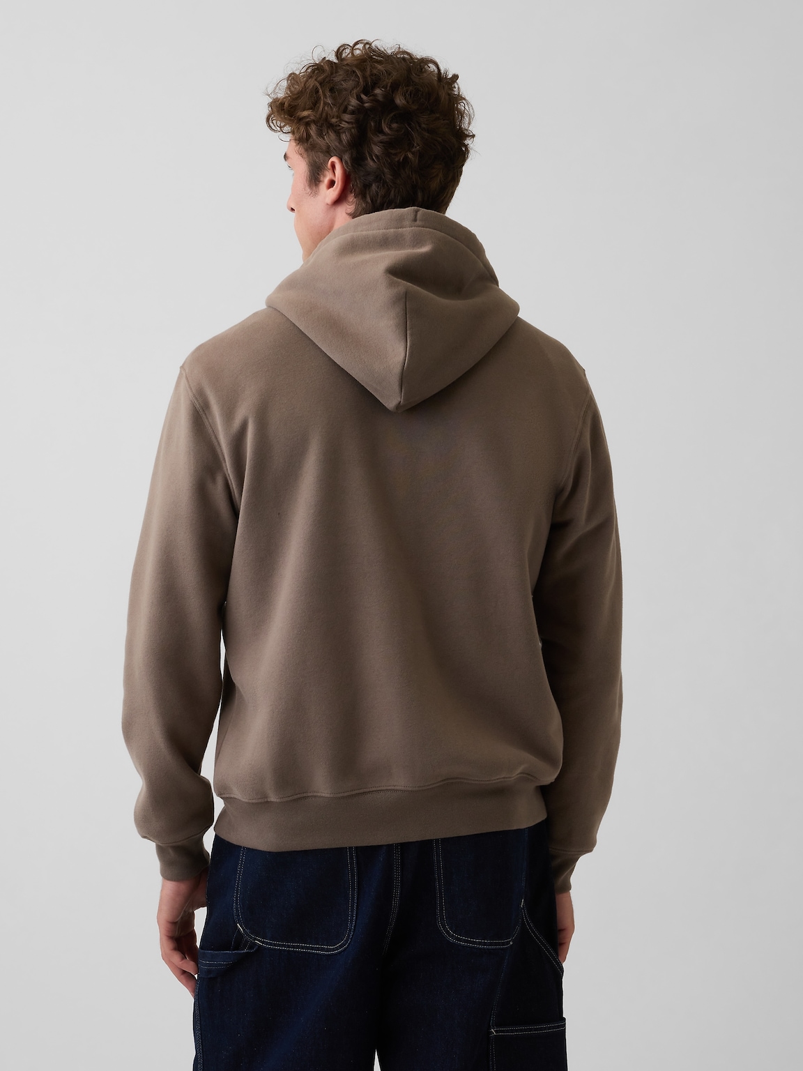 Adult VintageSoft Arch Logo Zip Hoodie