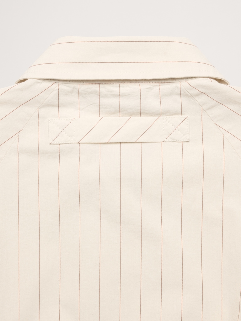 Cotton Poplin Bomber Jacket