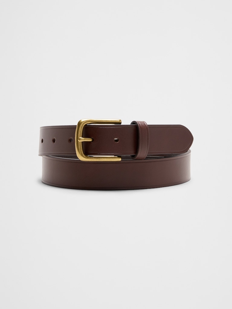 Classic Leather Chino Belt