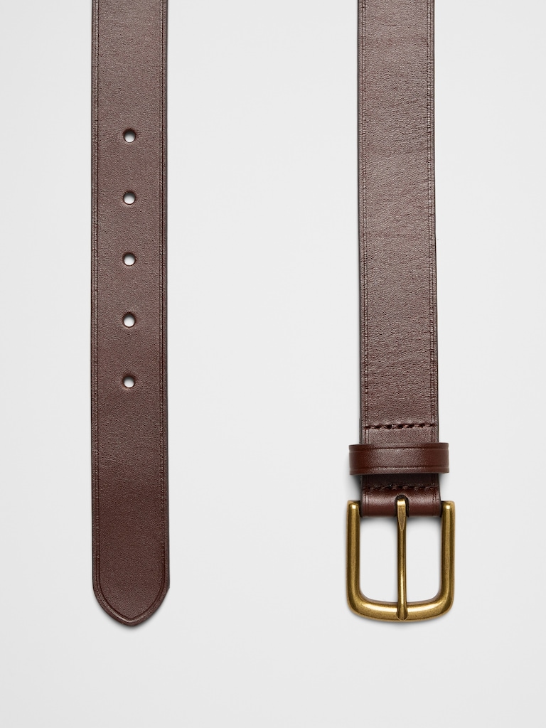 Classic Leather Chino Belt
