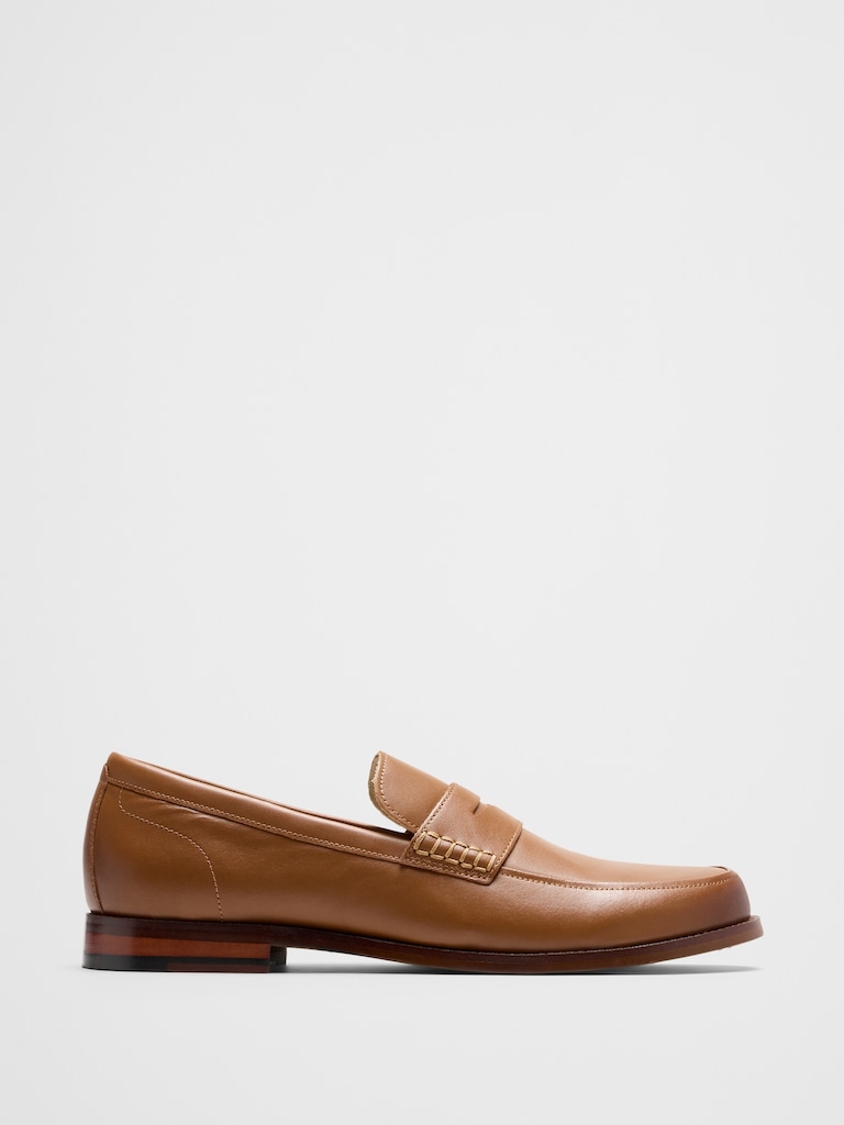 Leather Penny Loafer