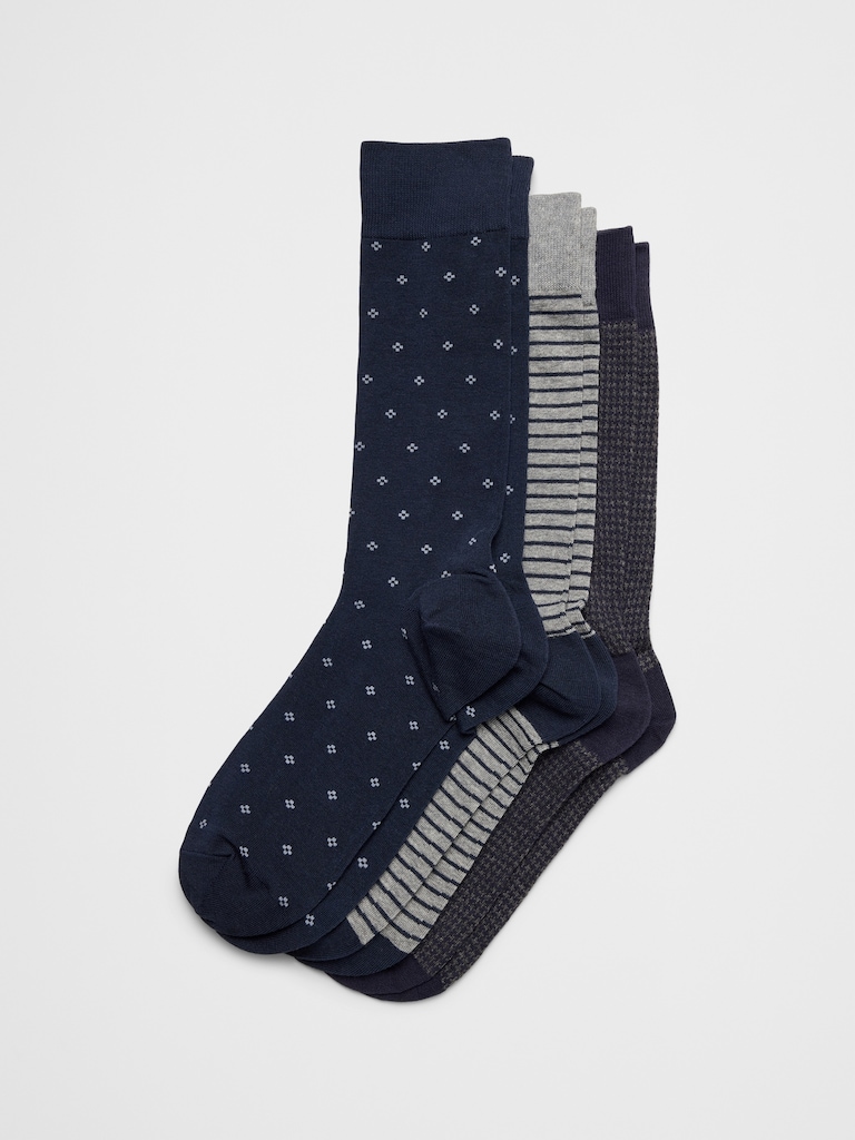 Trouser Socks (3 Pack)