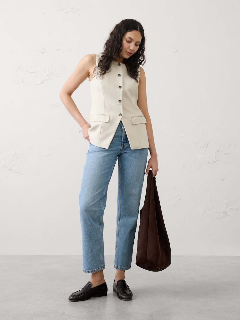 Long Ponte Cutaway Vest