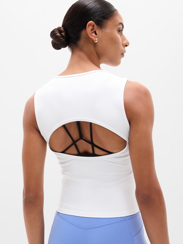 Transcend Open Back Muscle Tank
