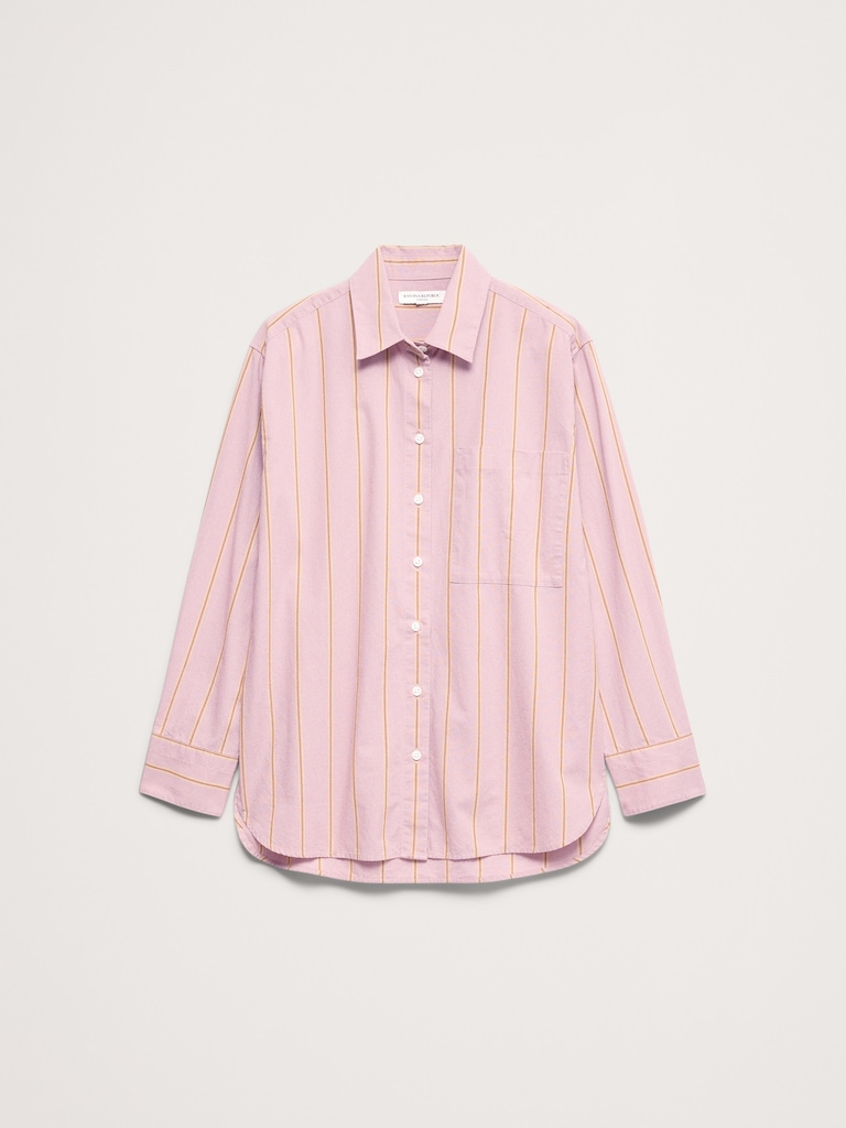 The Oversized Shirt in Breezy-Cotton